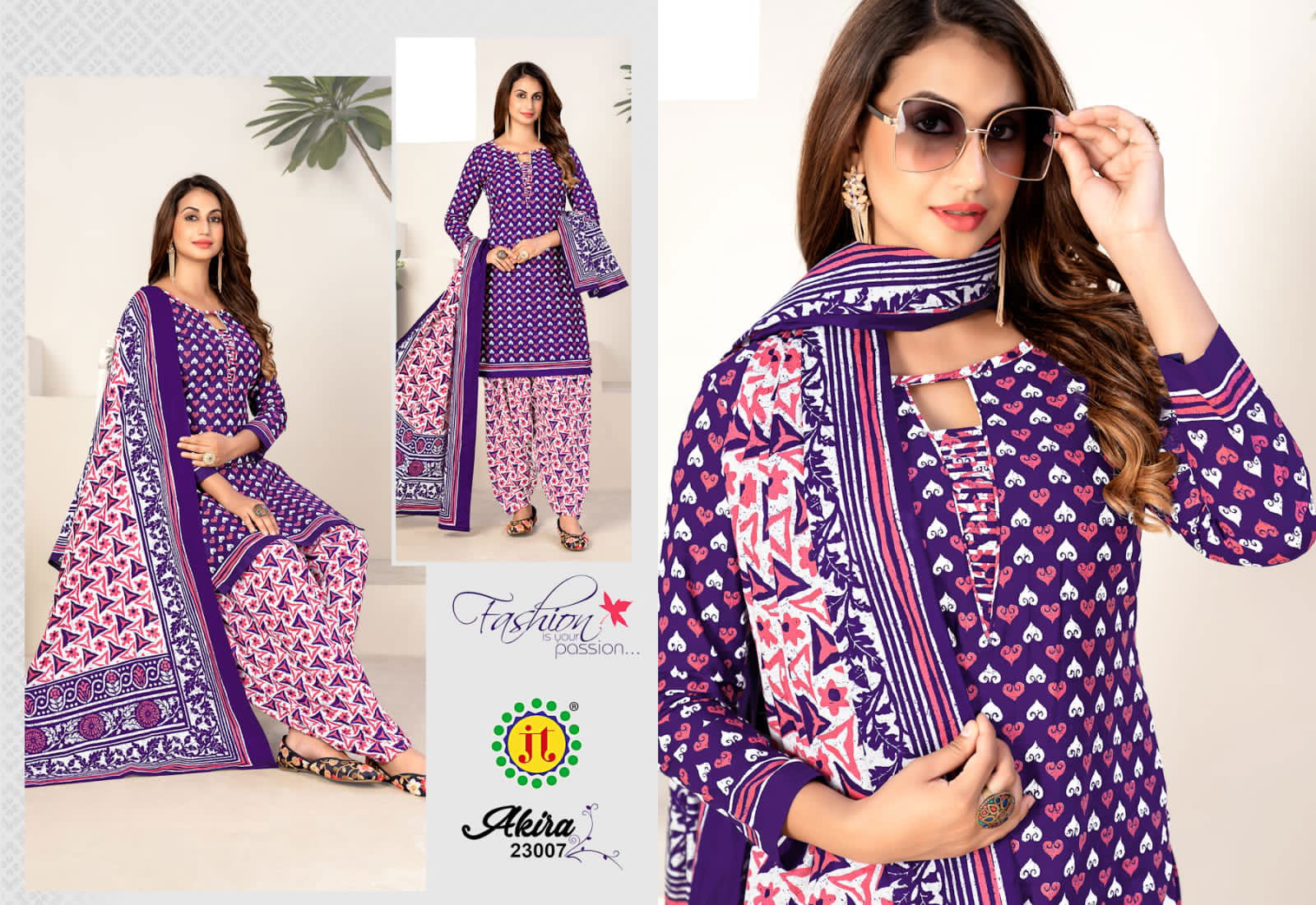 Jt Akira 23 Casual Daily Wear Cotton Printed Dress Material Collection